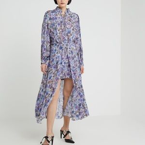 Iro floral dress size 34 (size 2 US)